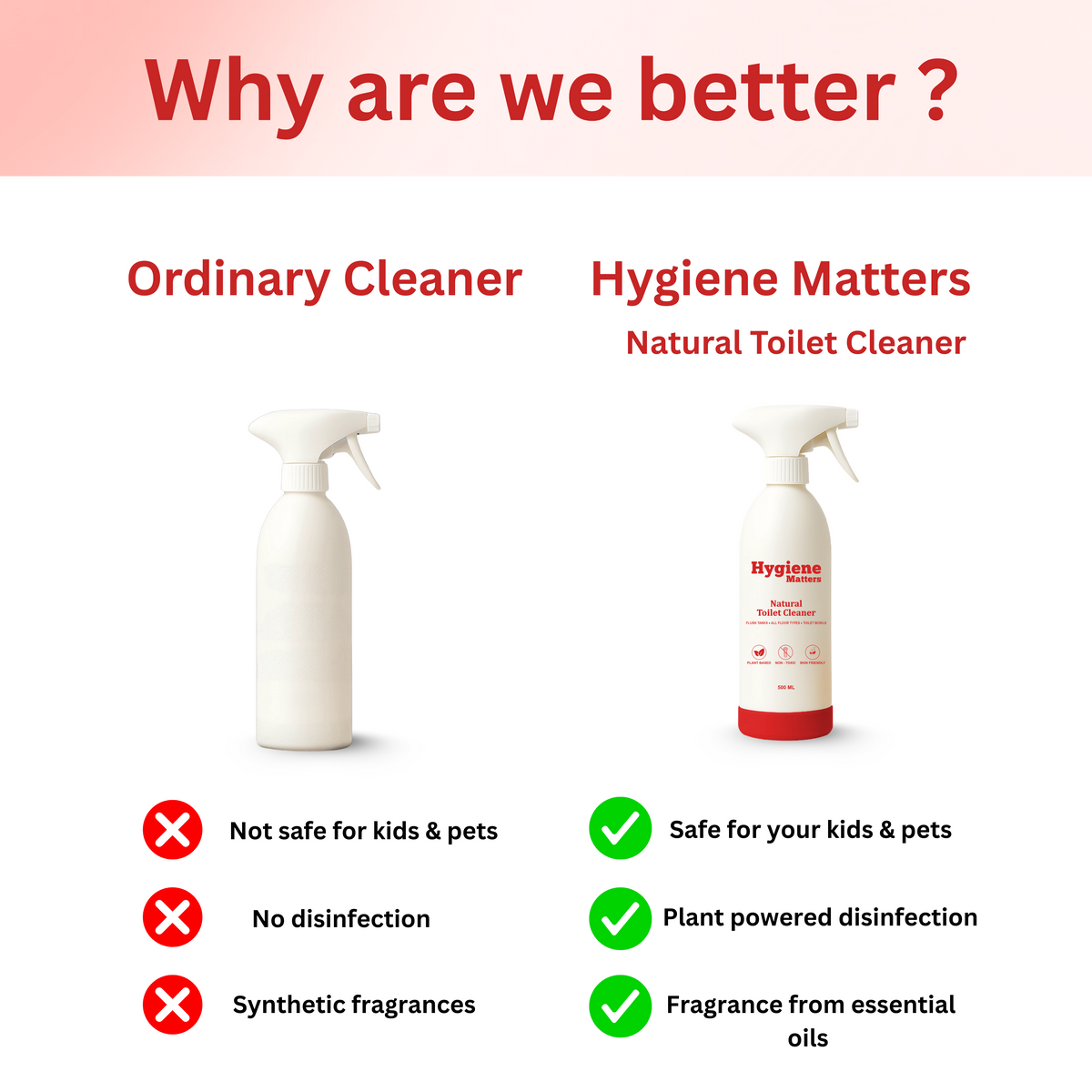 Natural Toilet cleaner - 500 ML