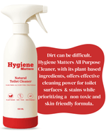 Non-toxic toilet cleaner with biodegradable ingredients