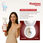 Child-safe toilet cleaner with no harsh chemicals