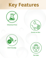 Non-toxic surface cleaner for food prep areas