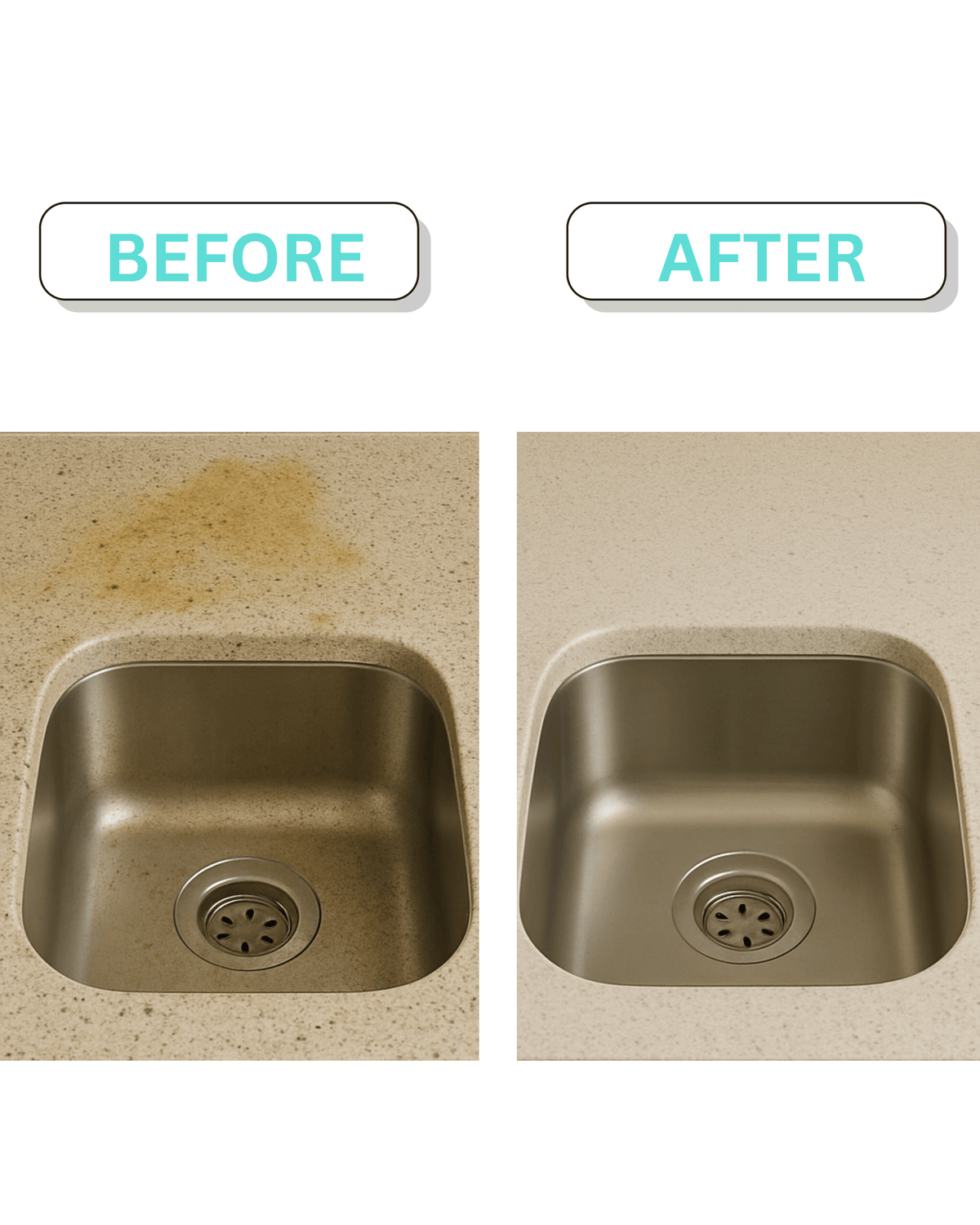 Gentle marble cleaner safe for polished surfaces