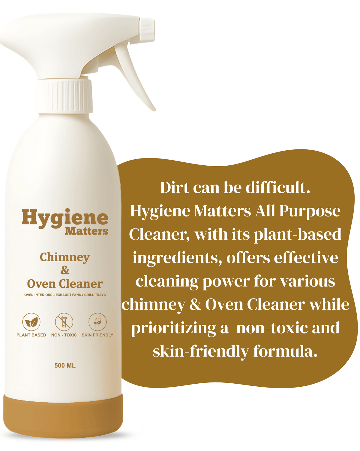 Multi-surface cleaner removing grease from microwave door