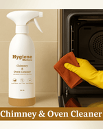 Plant-based kitchen cleaner used on marble countertop