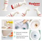 Natural toilet cleaner eliminating stubborn stains